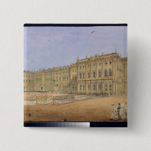 Macaron Carré 5 Cm Examen au palais d'hiver