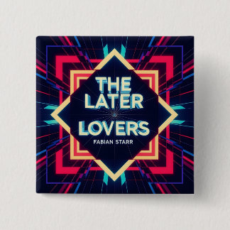 Macaron Carré 5 Cm Fabian The Later Lovers Fan Button 