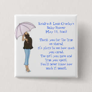 Macaron Carré 5 Cm Faveur de baby shower