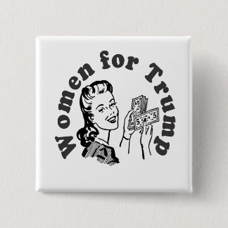 Macaron Carré 5 Cm Femmes pour l'atout - dollars Donald d'argent