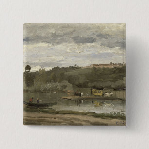 Macaron Carré 5 Cm Ferry de Camille Pissarro chez