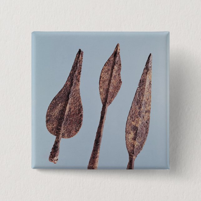 Macaron Carré 5 Cm Fers de lance (Devant)