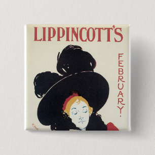 Macaron Carré 5 Cm Février de Lippincott