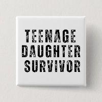 Fille adolescente Survivante Funny Vintage