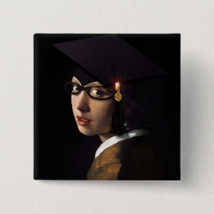 Macaron Carré 5 Cm Fille avec le Casquette de la graduation (apprenti