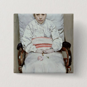 Macaron Carré 5 Cm Fille malade