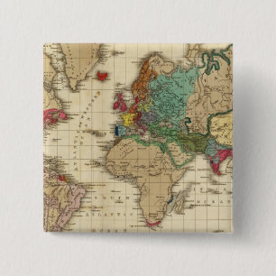 Macaron Carré 5 Cm Fin de la paix générale 1828 après JC