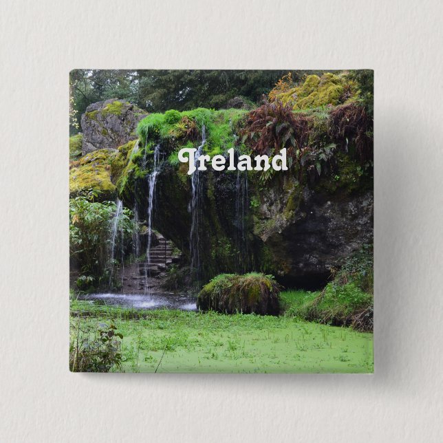 Macaron Carré 5 Cm Fin de roche (Devant)