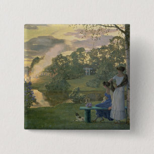 Macaron Carré 5 Cm Fireworks, 1922