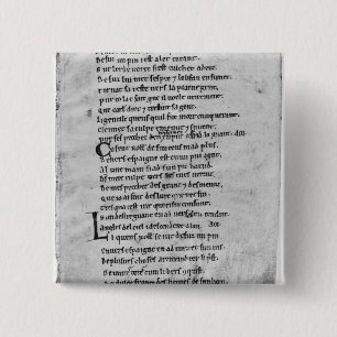Macaron Carré 5 Cm Fol.43 'la chanson de Roland