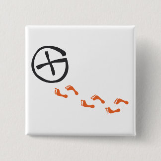 Macaron Carré 5 Cm Footprints