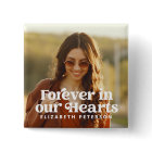 Forever in our Hearts Simple Photo personnalisée M