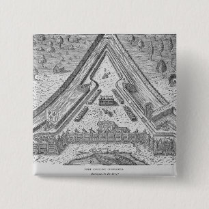 Macaron Carré 5 Cm Fort Caroline accomplie