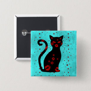 Macaron Carré 5 Cm Français : Bouton Bonne Soie