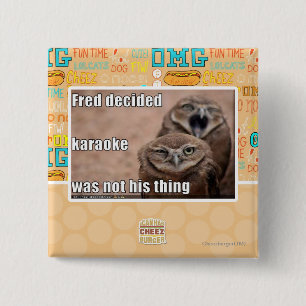 Macaron Carré 5 Cm Fred a décidé