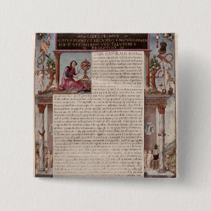 Macaron Carré 5 Cm Frontispice pour réserver I montrant une page de