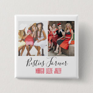 Macaron Carré 5 Cm Fun Friendship Customisée Photo