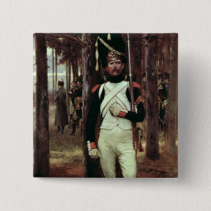 Macaron Carré 5 Cm Garde de grenadier