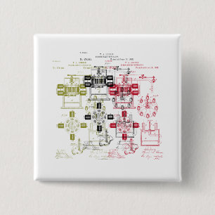 Macaron Carré 5 Cm Générateur d'Edison