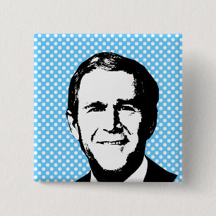 Macaron Carré 5 Cm George W Bush