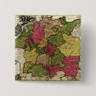 Macaron Carré 5 Cm GermanyPanoramic MapGermany