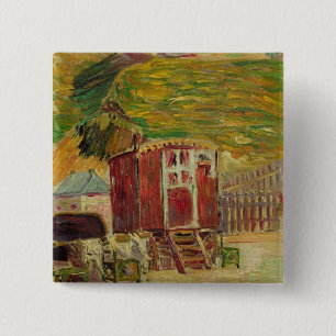 Macaron Carré 5 Cm Gitans à Port-en-Bessin, 1883 (huile sur la toile