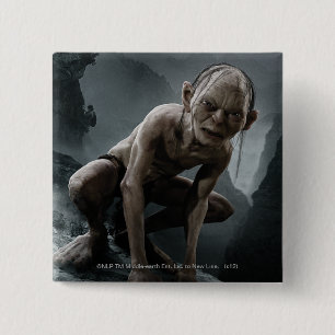 Macaron Carré 5 Cm GOLLUM™ on a Rock