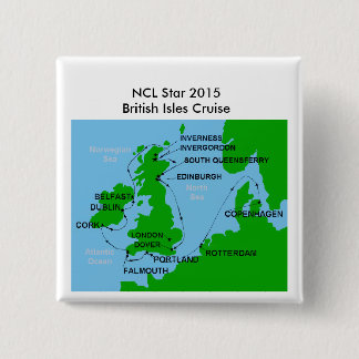 Macaron Carré 5 Cm goupille carrée