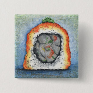 Macaron Carré 5 Cm goupille de hamachi