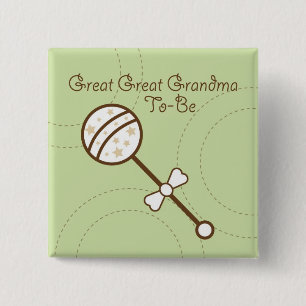 Macaron Carré 5 Cm Goupilles de baby shower