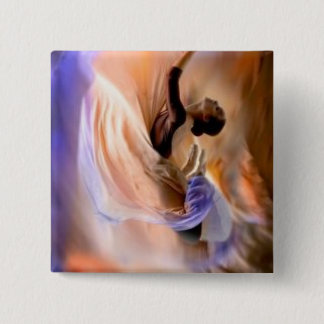 Macaron Carré 5 Cm Grand, bouton rond de 3 pouces