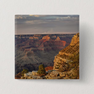 Macaron Carré 5 Cm Grand Canyon du sud au coucher du soleil, 2