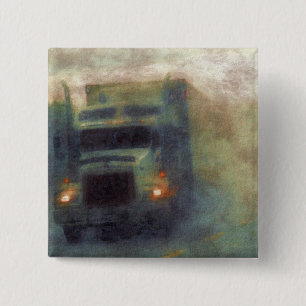 Macaron Carré 5 Cm GRANDS CAMIONS et CAMIONS d'INSTALLATION pour des 