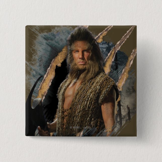 Macaron Carré 5 Cm Graphique BEORN™ (Devant)