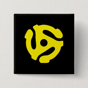 Macaron Carré 5 Cm Graphique d'espaceur Jaune 45