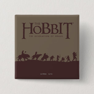 Macaron Carré 5 Cm Graphique d'Orcs