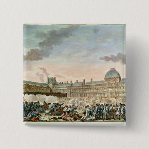 Macaron Carré 5 Cm Gravé par Isidore Stanislas Helman