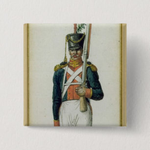 Macaron Carré 5 Cm Grenadier de la garde d'Alexandre I