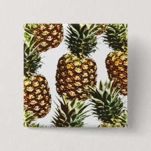 Macaron Carré 5 Cm Gros ananas (personnalisable BGC)