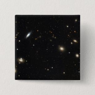 Macaron Carré 5 Cm Groupe de coma de galaxies