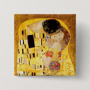 Macaron Carré 5 Cm Gustav Klimt La Peinture Classique Du Kiss