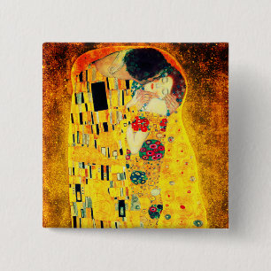 Macaron Carré 5 Cm Gustav Klimt Le Baiser