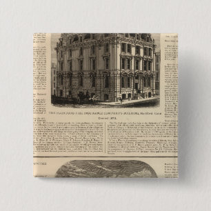 Macaron Carré 5 Cm Hartford Fire Insurance Company