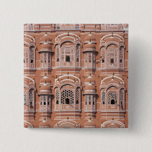 Macaron Carré 5 Cm Hawa Mahal (Palais des Vents), Jaipur