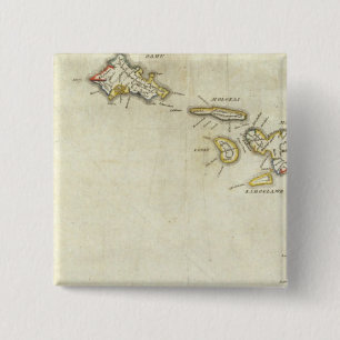 Macaron Carré 5 Cm Hawaï 3