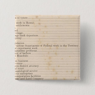 Macaron Carré 5 Cm Hawaï 5