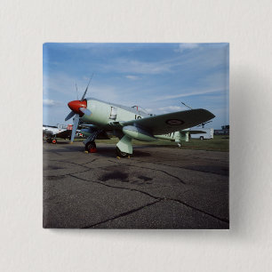 Macaron Carré 5 Cm Hawker Sea Fury au CAF, Minnesota Wing, au 2