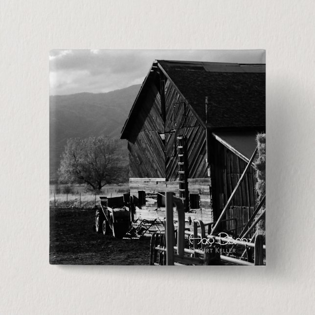 Macaron Carré 5 Cm Hay Barn (Devant)