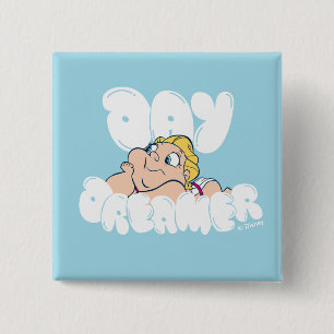 Macaron Carré 5 Cm Hercule bébé - Rêveur Bouton