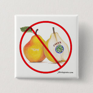 Macaron Carré 5 Cm Heure-milliampère Jongg aucun Pin de jokers